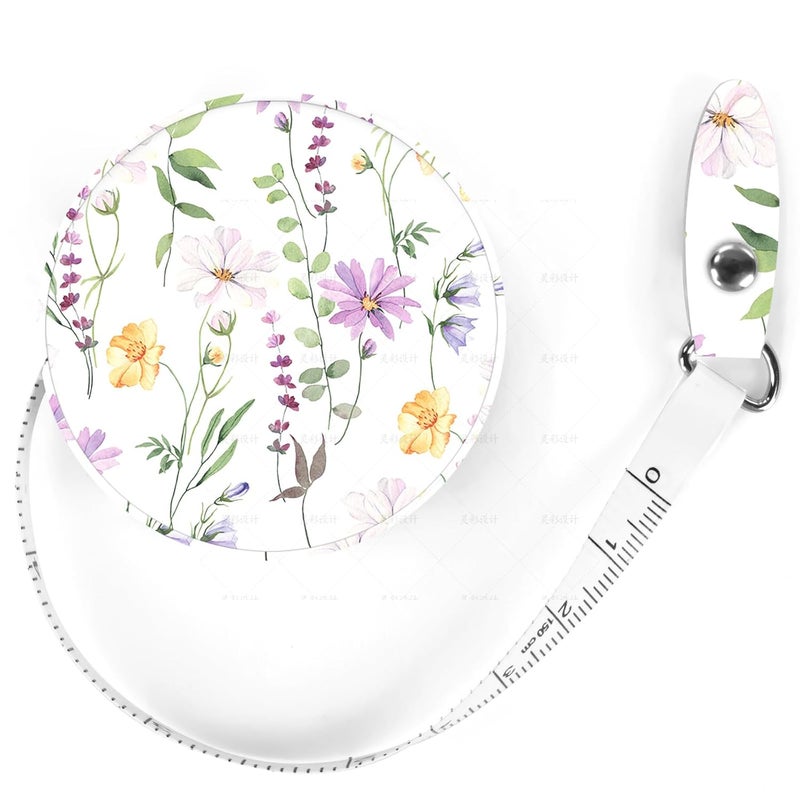 Gerkia Sewing Tape Measure，Colour Printed Small Retractable Soft Measuring Tape for Tailor Cloth Fabric Body Measurements. - Image 1